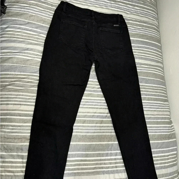 KanCan Black Jeans with holes. Button fly. - Picture 4 of 10